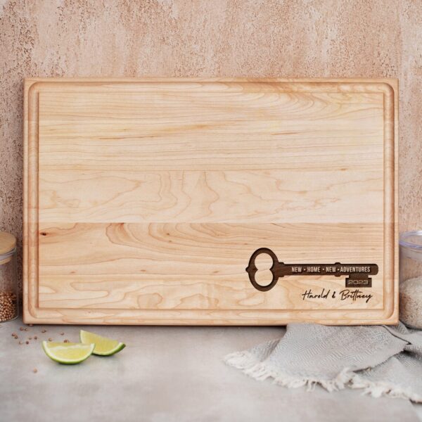 Cutting Board for Real Estate Closing Gift