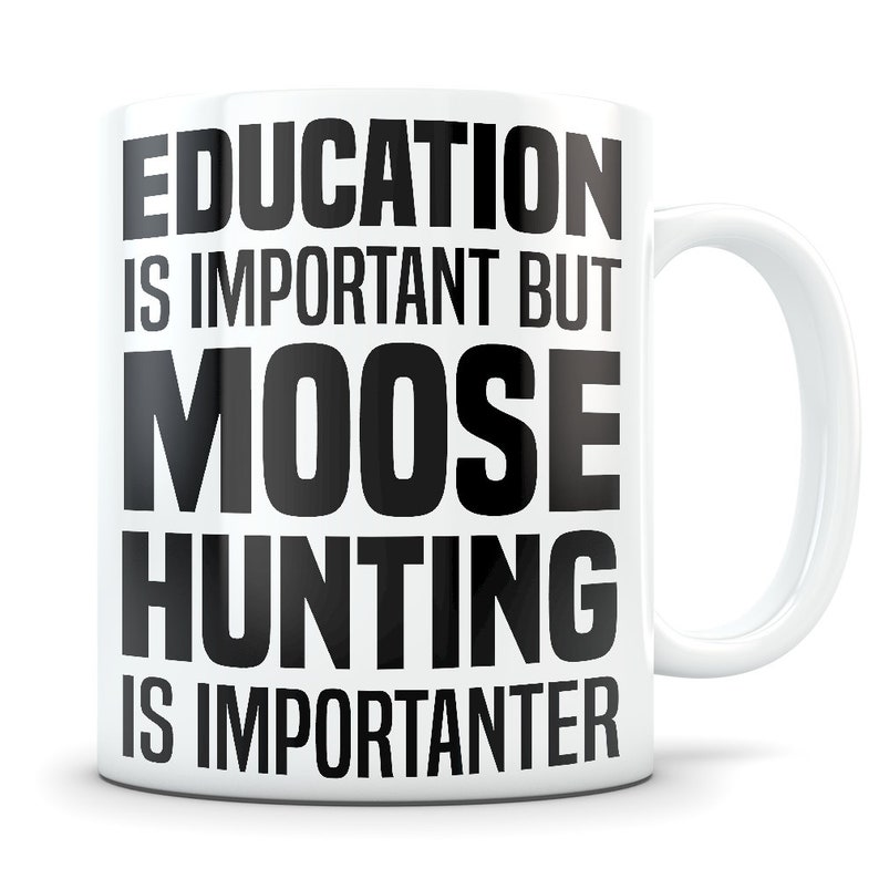Moose Hunting Mug