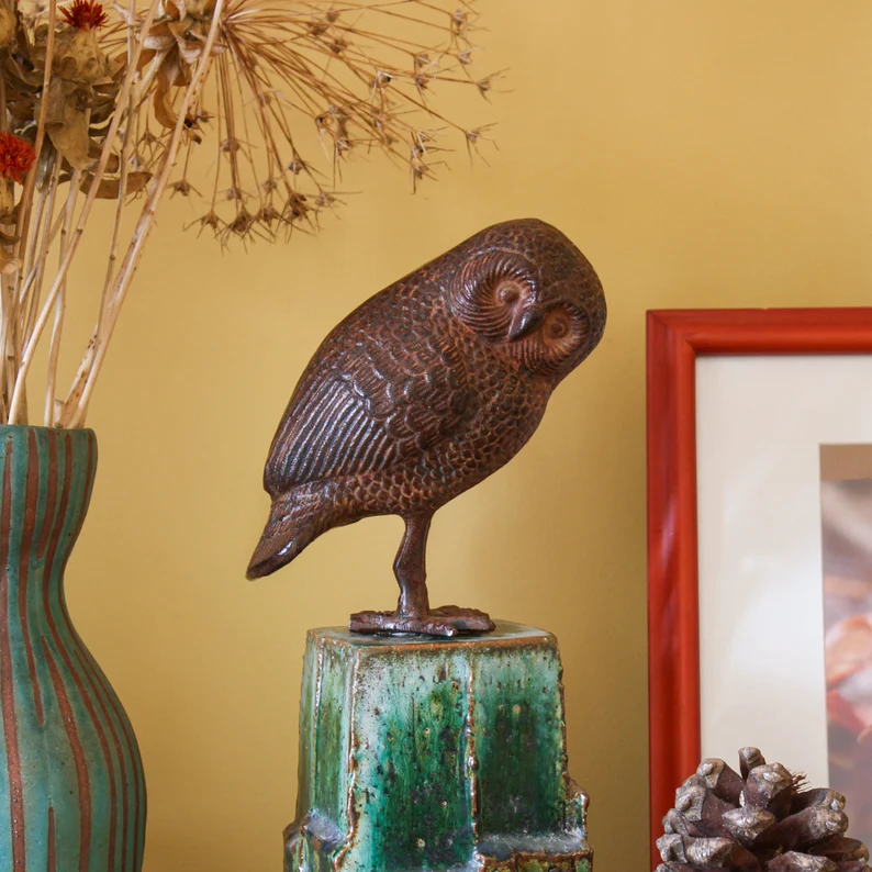 Saw-Whet Owl Sculpture
