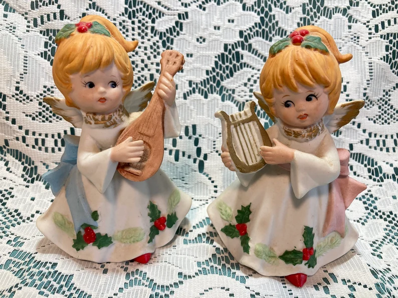 Two Musical Figurines