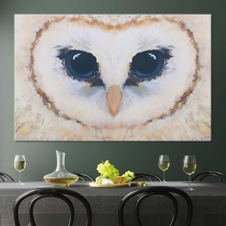 Owl Canvas Painting