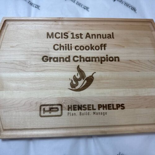 MCIS 1st Annual Chili Cookoff