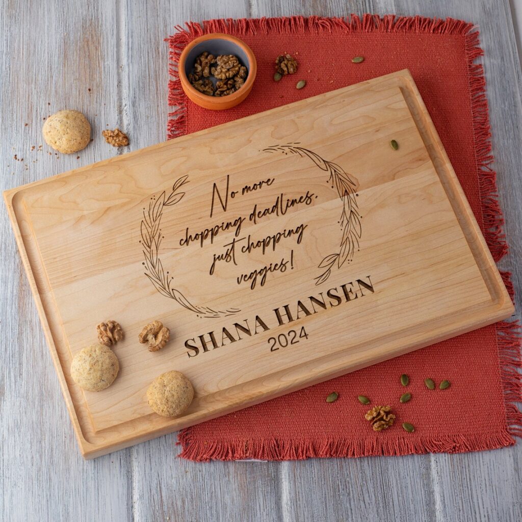 Personalized wood gifts for her on special occasions