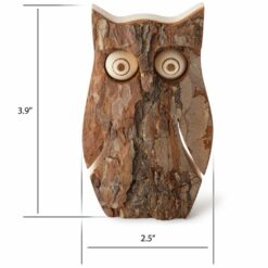 Owl Figurine for Office Decor Size