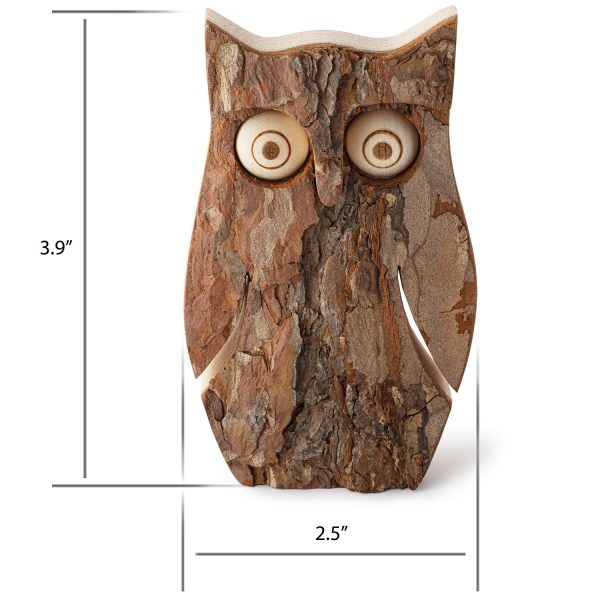 real wood owls