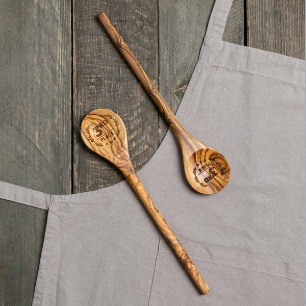 Olive wooden spoons for sale
