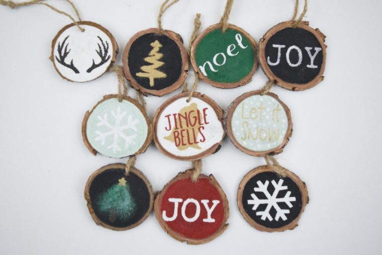 Wooden ornaments